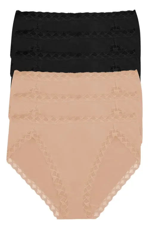 Bliss 6-Pack Cotton French Cut Briefs by Natori