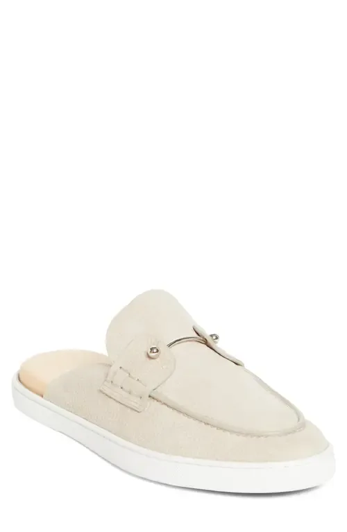 Chanme Pierced Loafer Mule by Christian Louboutin