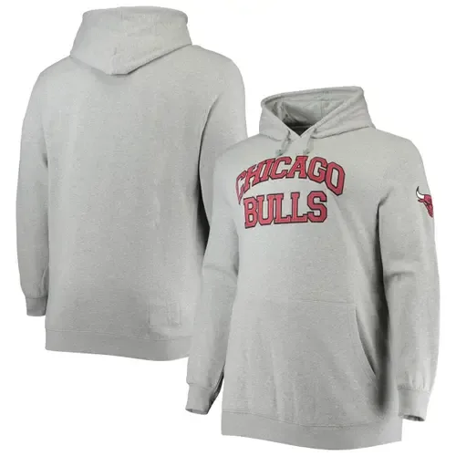 Mitchell & Ness Chicago Bulls Hardwood Classics Throwback Pullover Hoodie by Mitchell & Ness