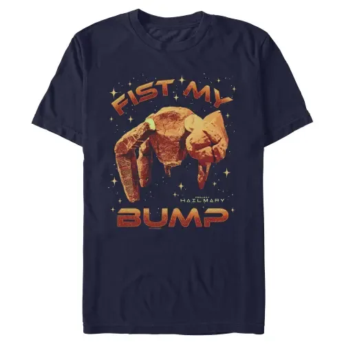 Fist My Bump Short Sleeve Graphic T-Shirt by Project Hail Mary