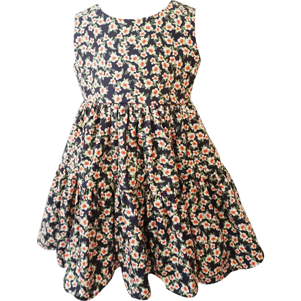 Floral Cotton Dress by Popatu