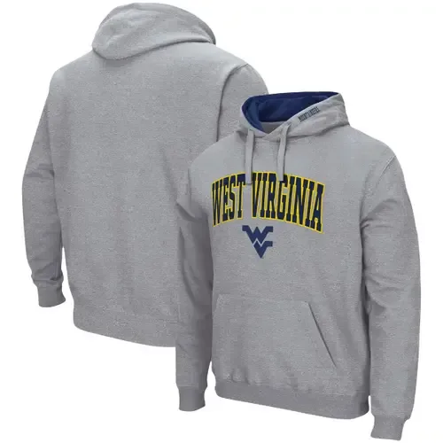 Colosseum West Virginia Mountaineers Arch & Logo 3.0 Pullover Hoodie by COLOSSEUM
