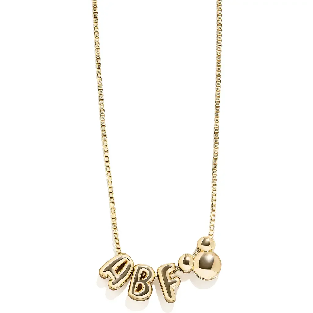 Personalized Disney® Bubble Charm Necklace by BaubleBar