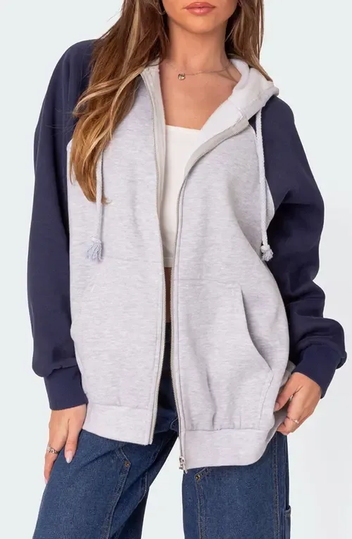 Oslo Zip Hoodie by EDIKTED