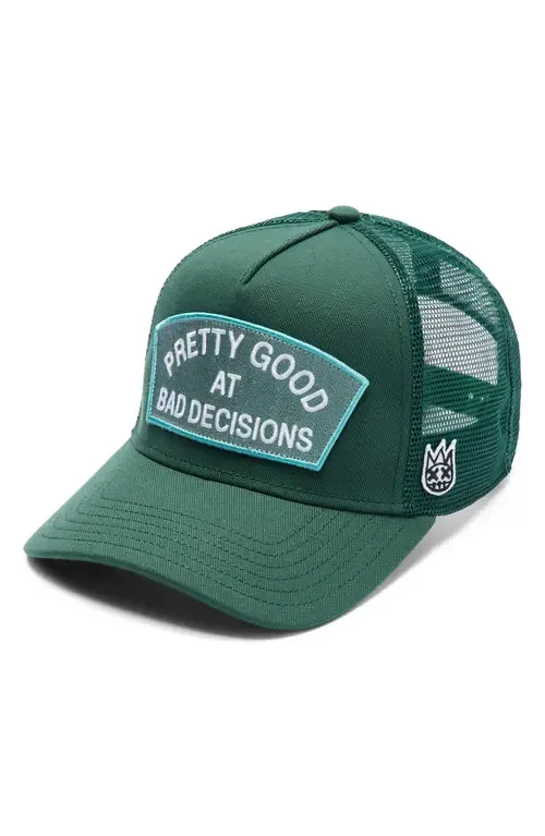 Good at Bad Decisions Trucker Hat by Cult of Individuality