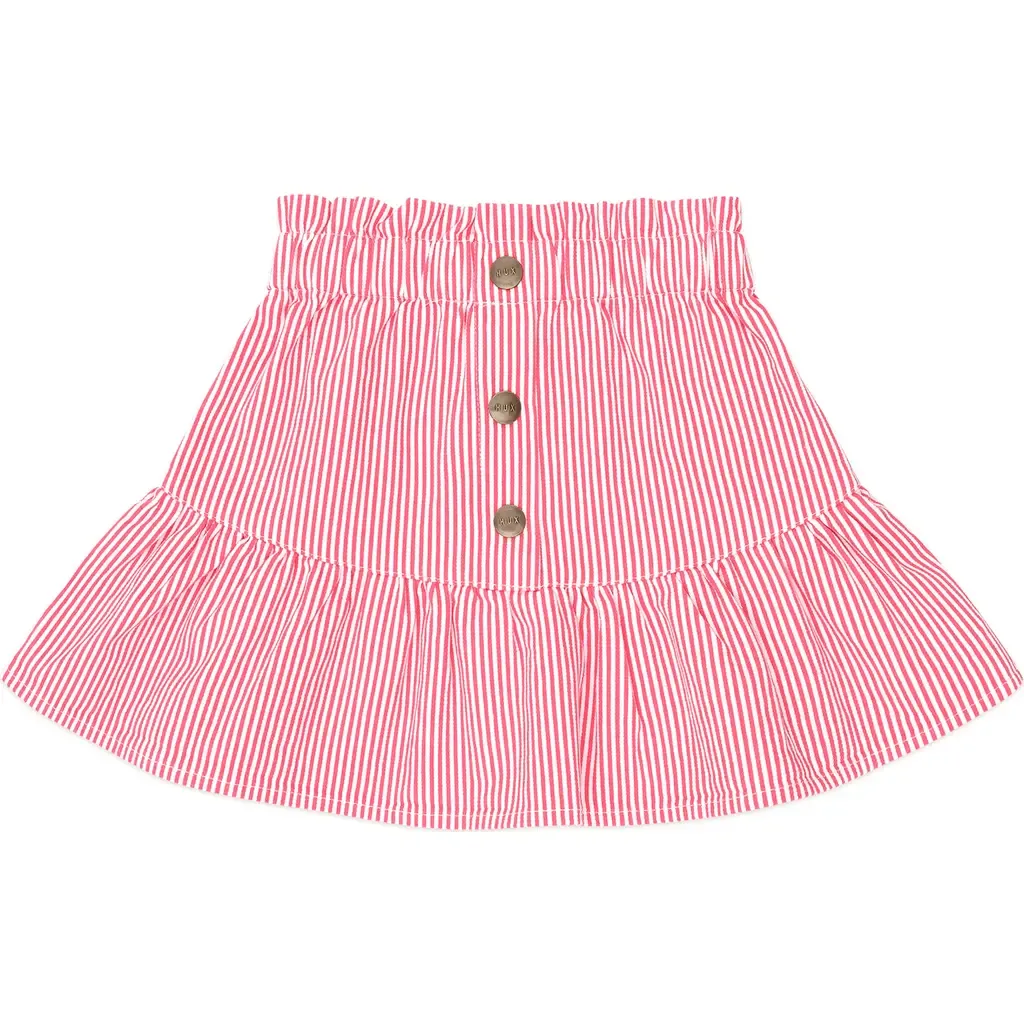 Classic Stripe Yoke Skirt by Huxbaby