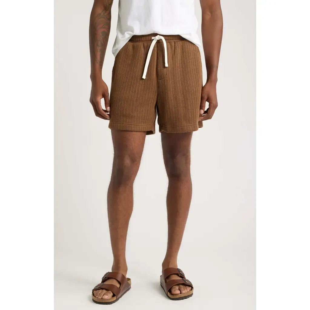 Hunter Knit Drawstring Shorts by RIZORT