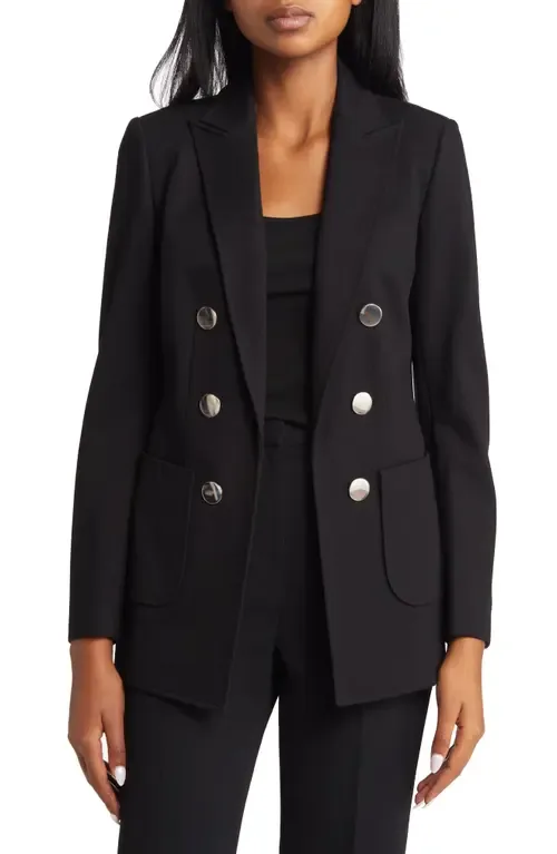Faux Double Breasted Jacket by Anne Klein