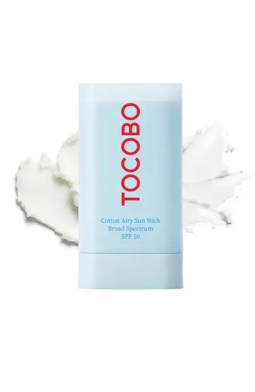 Cotton Airy Sun Stick Broad Spectrum SPF 50 by Tocobo