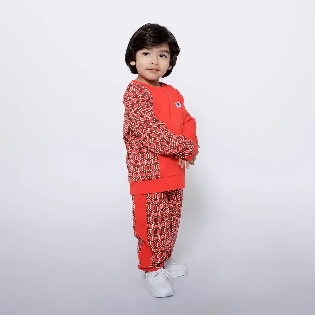 Baby Crewneck Sweatshirt and Jogger Pants Set by Mixed Up Clothing