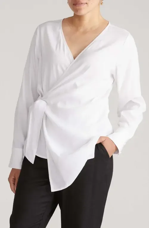 Beacon Wrap Top by Universal Standard