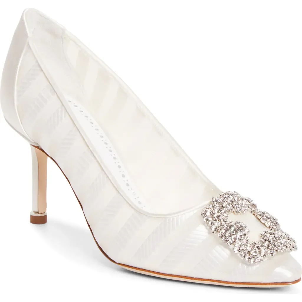 Hangisila Pump by Manolo Blahnik