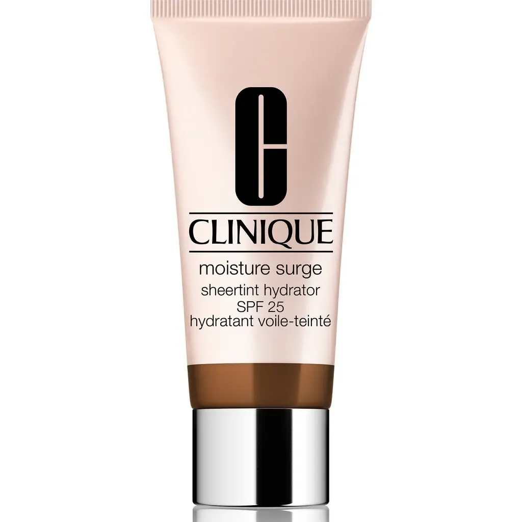 Moisture Surge Sheertint Hydrator Broad Spectrum SPF 25 Tinted Moisturizer in Universal Deep by Clinique