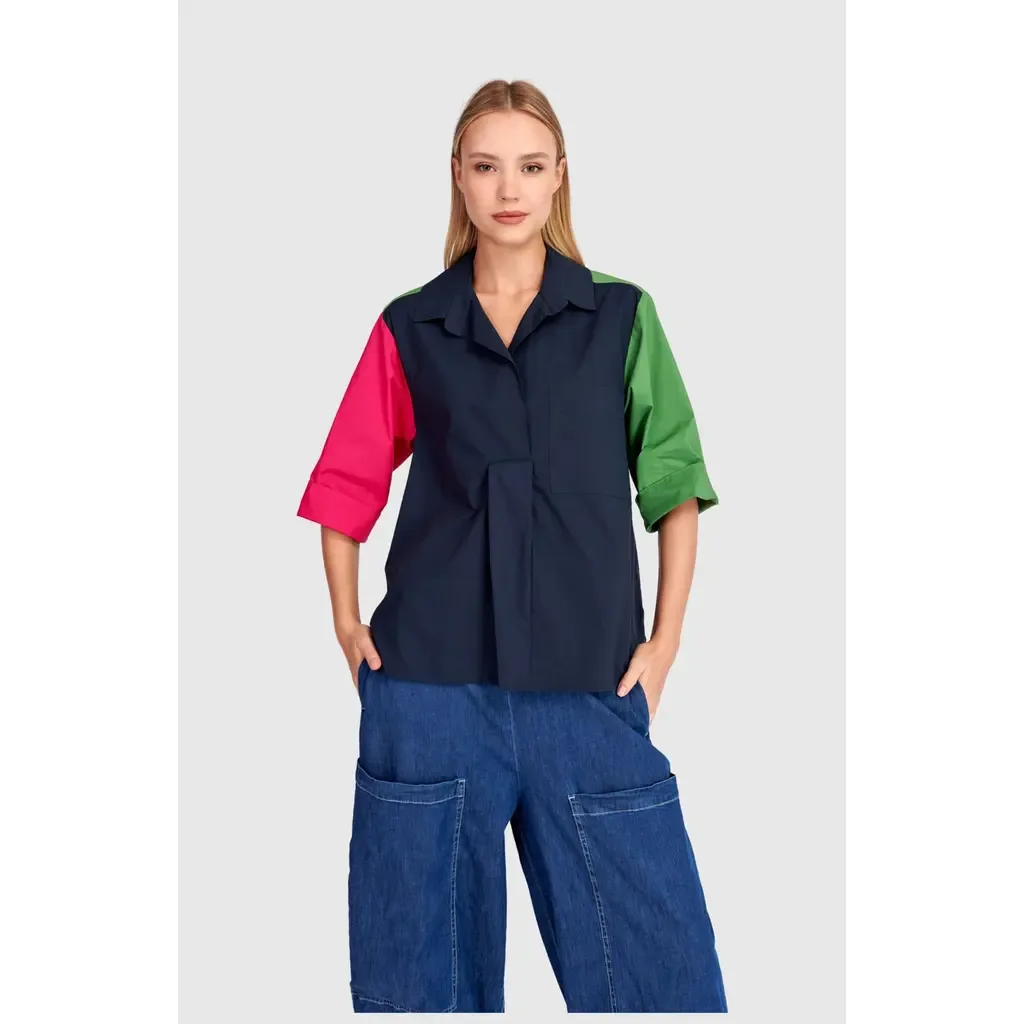 Poolside Popover Top by Alembika