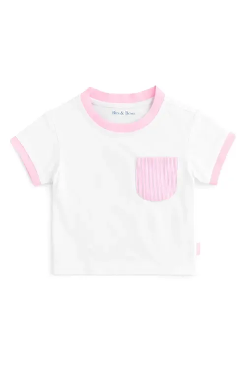 Seersucker Pocket T-Shirt by Bits & Bows