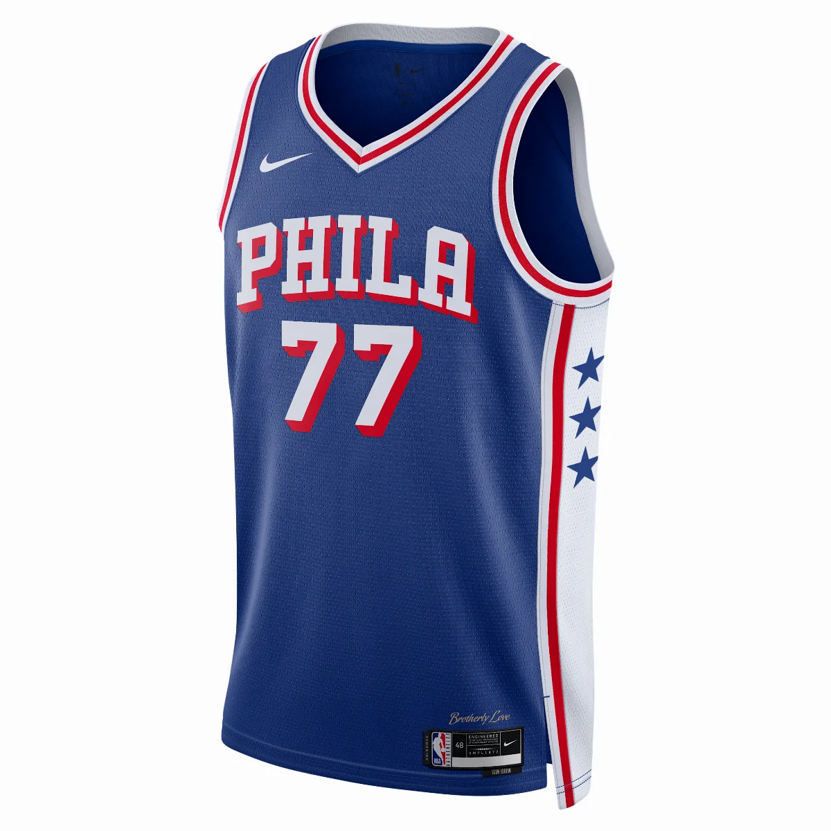 V. J. Edgecombe Philadelphia 76ers Icon Edition Dri-FIT NBA Swingman Jersey by Nike