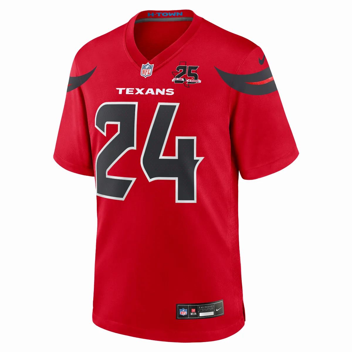 Derek Stingley Jr. Houston Texans 25th Season NFL Game Jersey by Nike