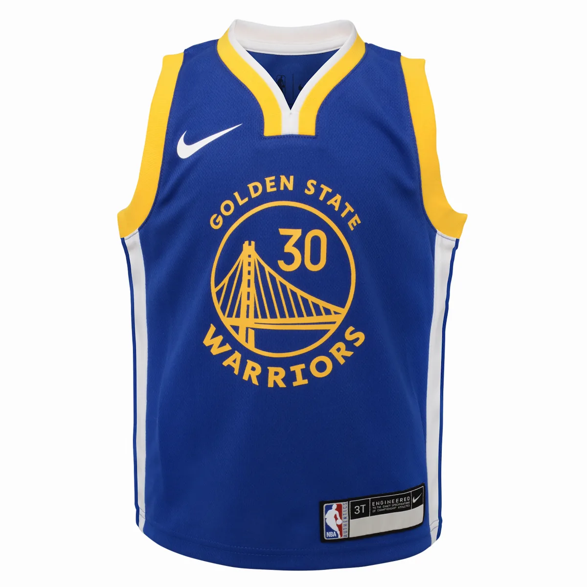 Stephen Curry Golden State Warriors Icon Edition NBA Swingman Jersey by Nike