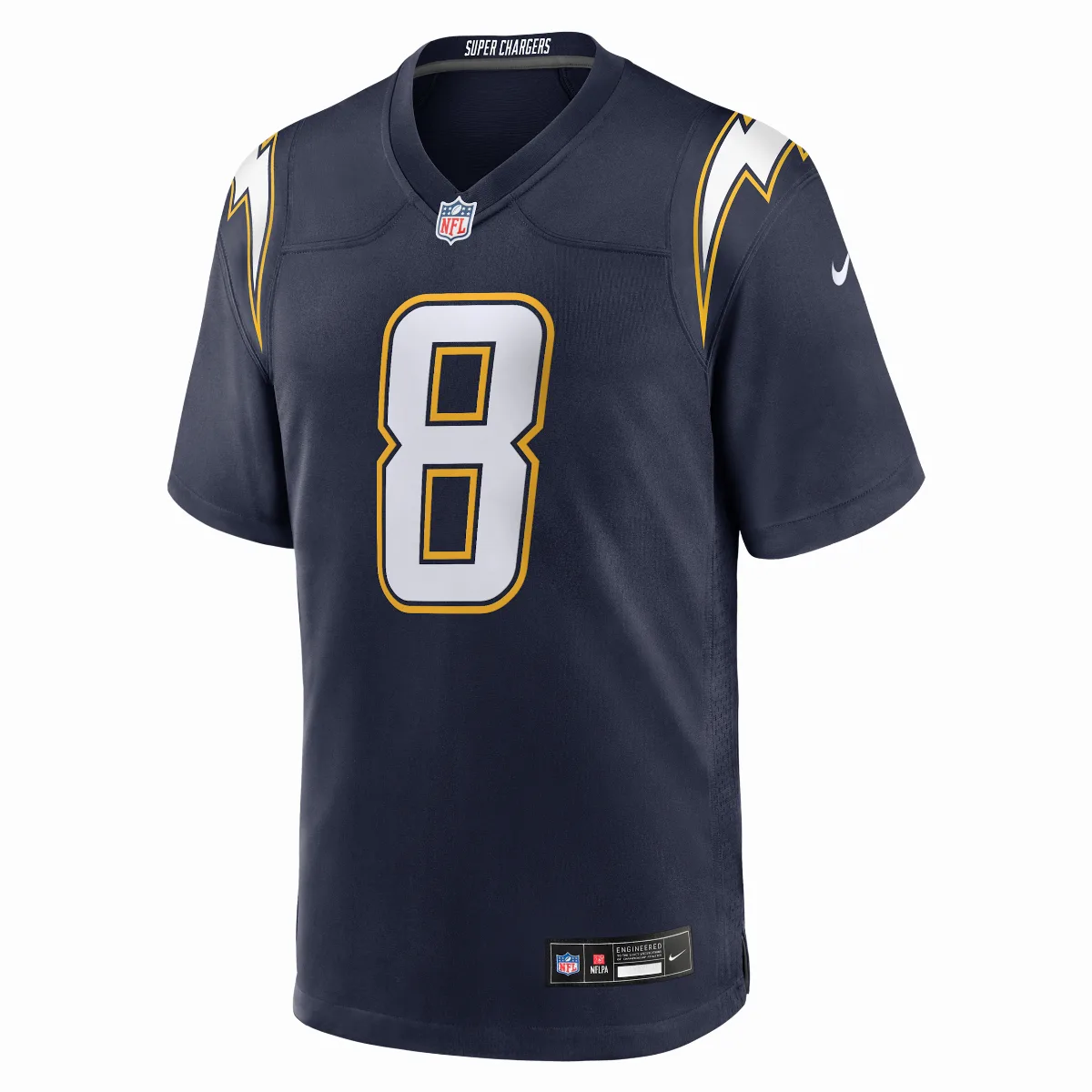 Omarion Hampton Los Angeles Chargers NFL Game Jersey