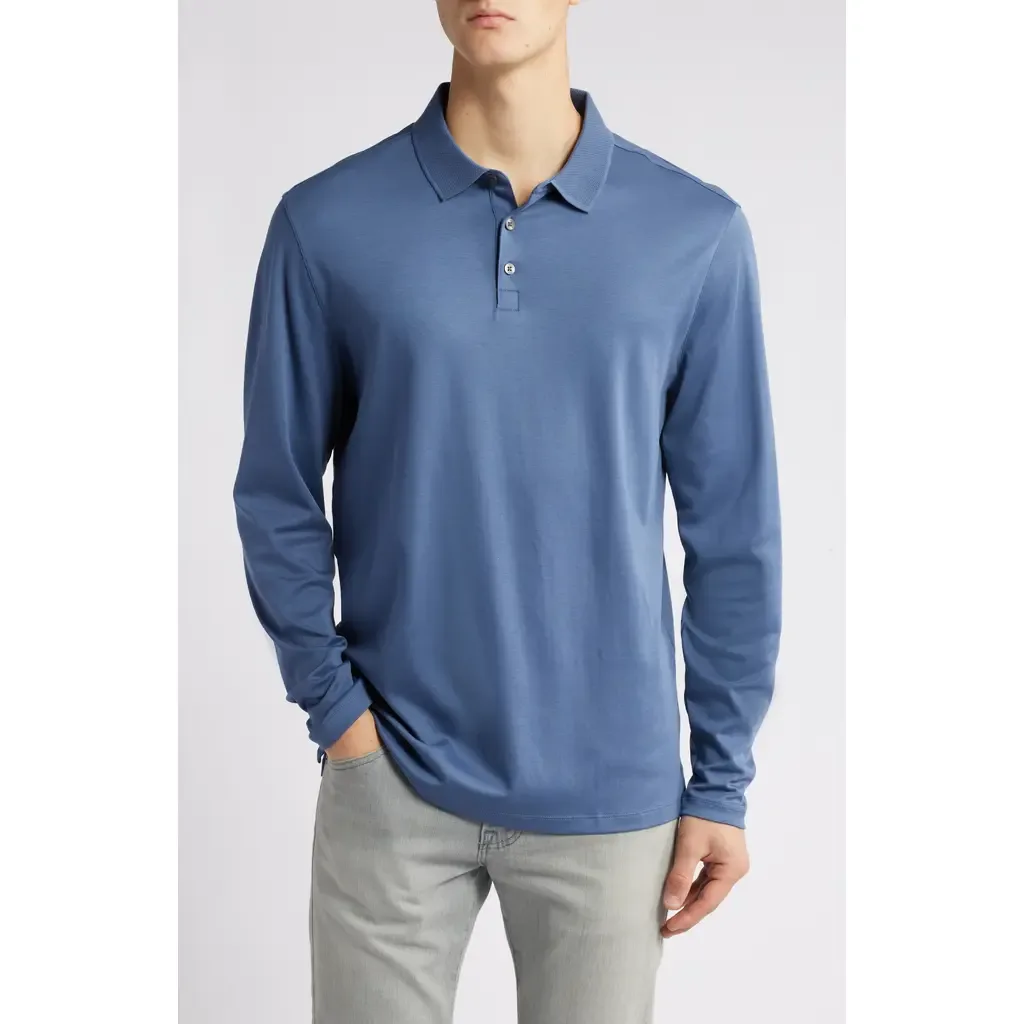 Georgia Long Sleeve Polo by Robert Barakett