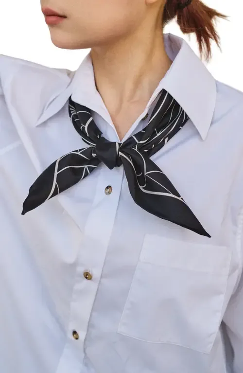 Chrysler Print Silk Bandana by Lost Pattern