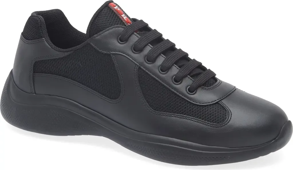 America's Cup Soft Bike Low Top Sneaker by Prada