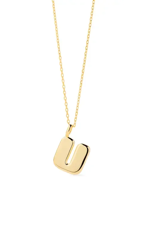 Letter Necklace - Bubble Letter Necklace by Ana Luisa