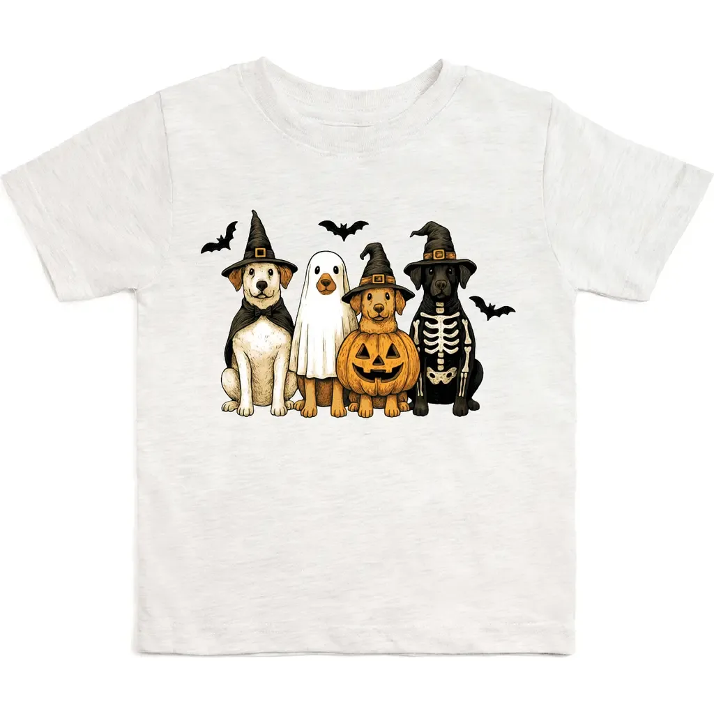 Halloween Puppies Short Sleeve T-Shirt by Sweet Wink