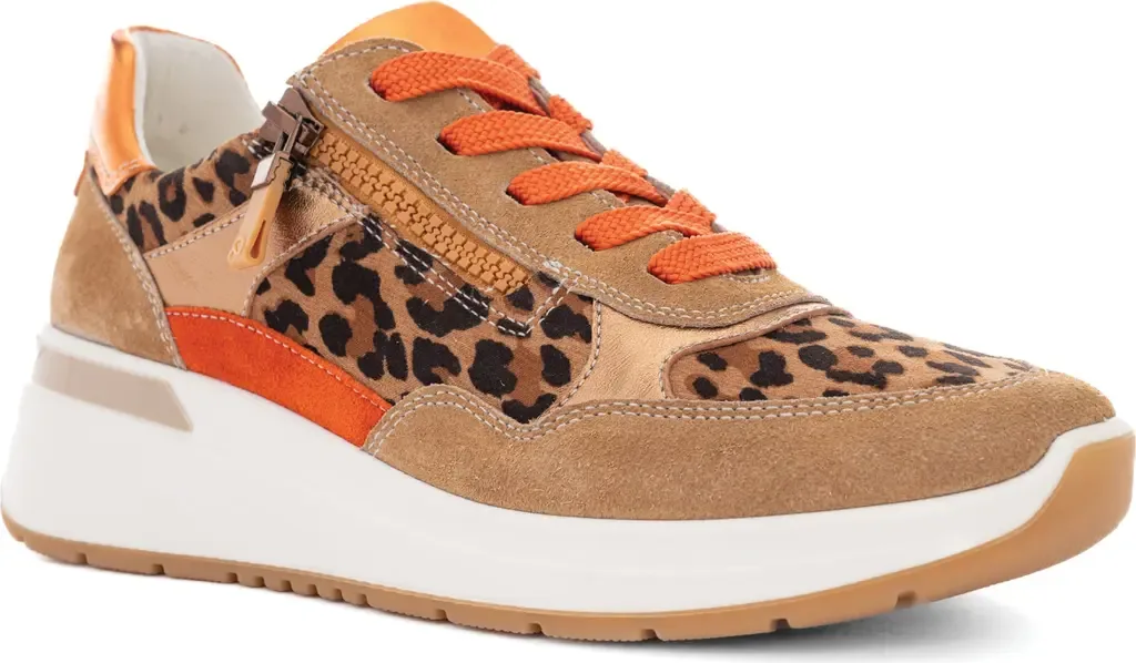 Gardenia Wedge Sneaker by ara