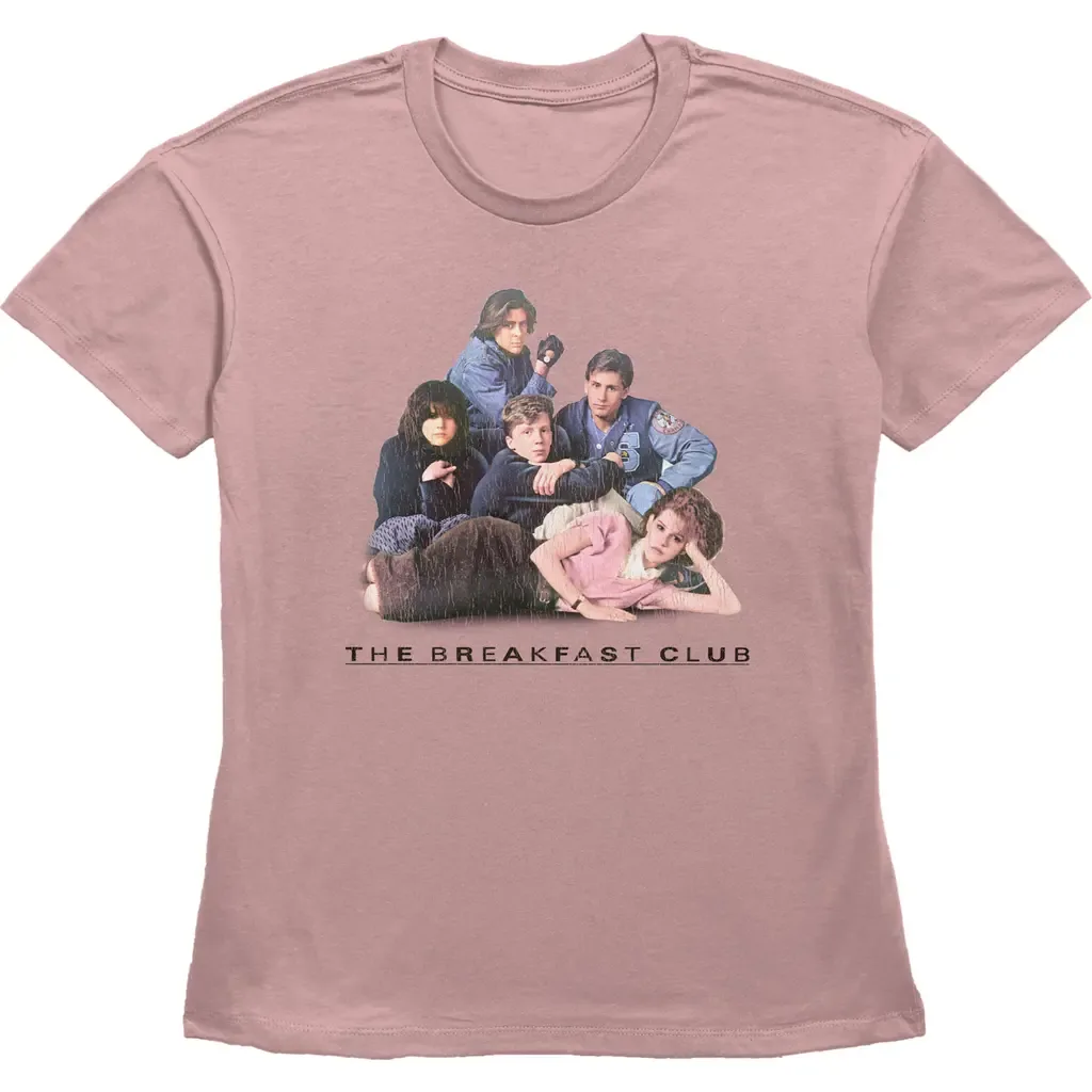 Movie Poster Short Sleeve Straight Fit T-Shirt by The Breakfast Club