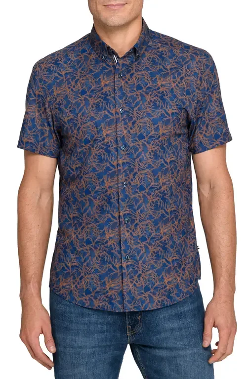 Twigs Woven Short Sleeve Basic by Brooklyn Brigade