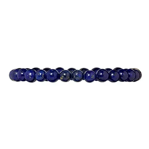 4mm Sterling Silver Lava Shape Bead Bracelet by Jan Leslie