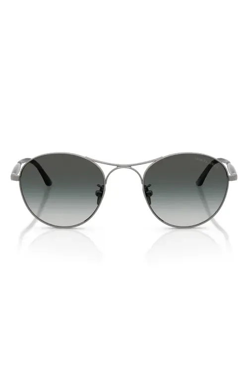 50mm Round Sunglasses by AX Armani Exchange
