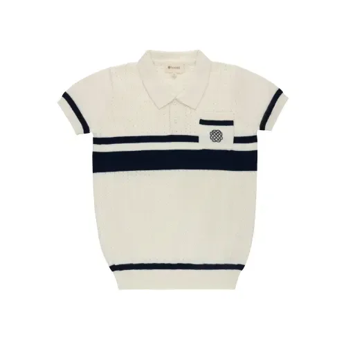 Looms Storybook Collection Mesh Knit Polo by Ely's & Co.