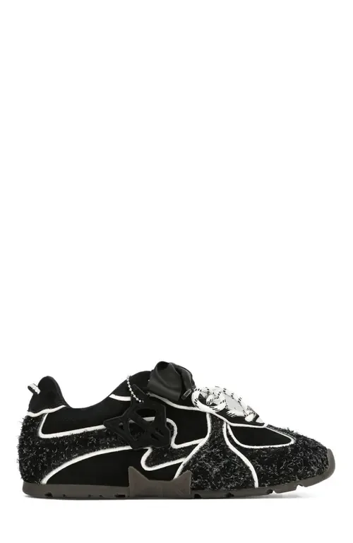 Adored Hairy Suede Sneaker by Naked Wolfe
