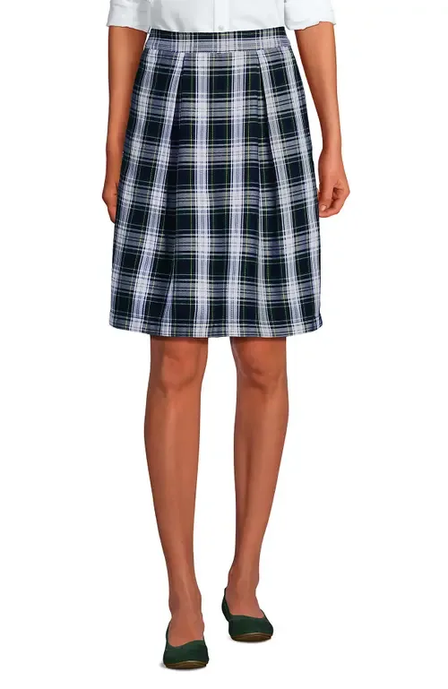 School Uniform Plaid Skort Top of Knee by Lands' End