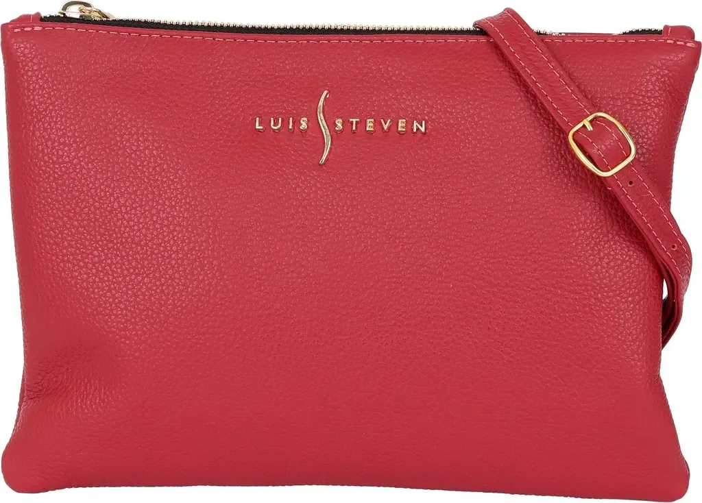 Crossbody Leather Pouch by Luis Steven