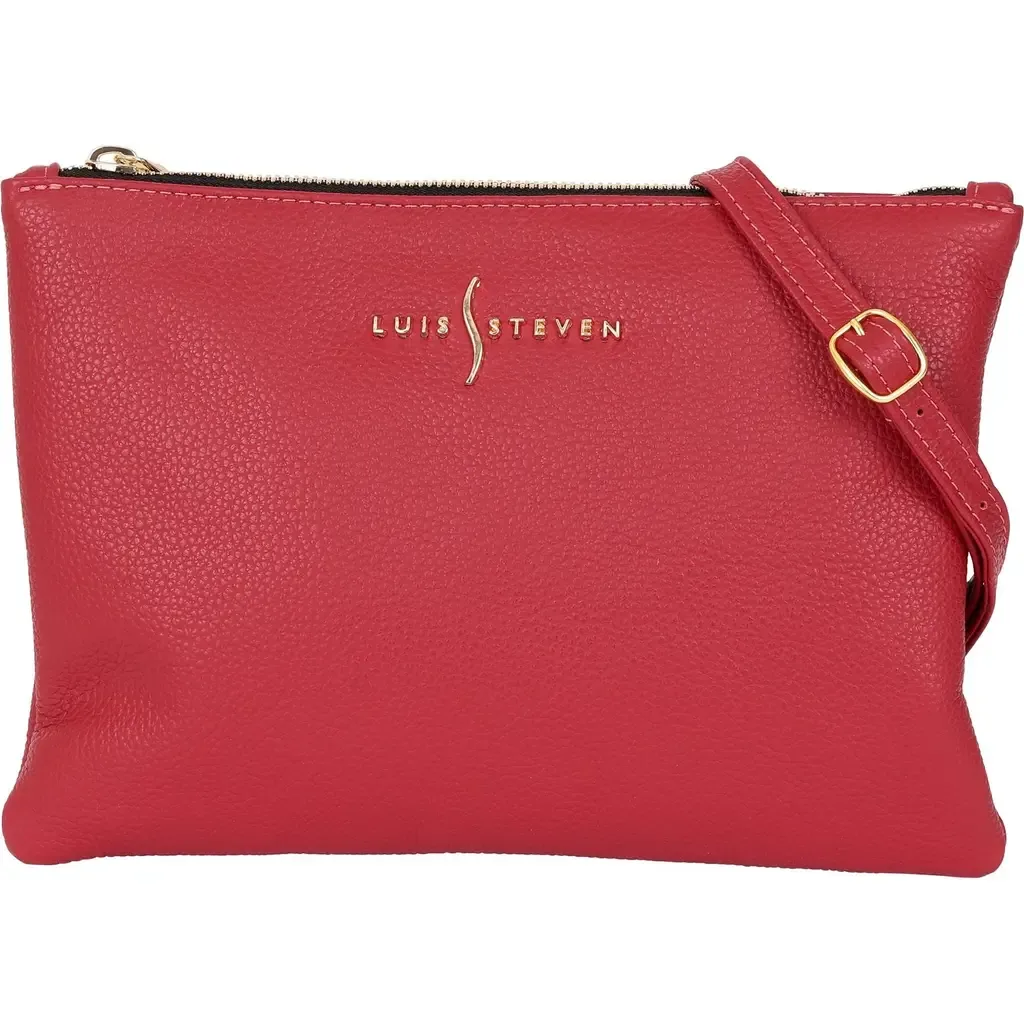 Crossbody Leather Pouch by Luis Steven