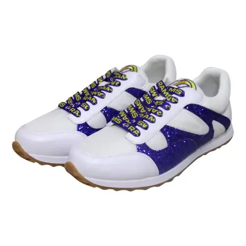 Cuce Los Angeles Rams Glitter Sneakers by CUCE