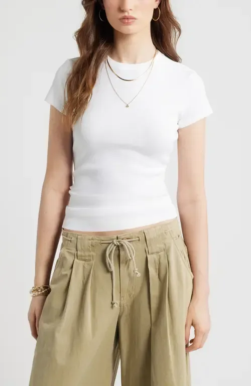 Tuckable Rib Baby Tee by Treasure & Bond