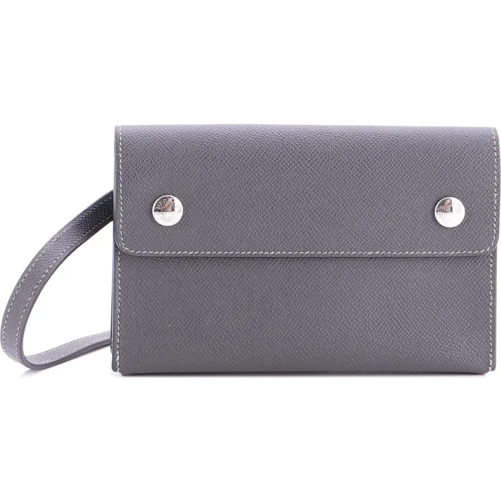 Hermesnap Wallet Bag Epsom by Pre-Owned Hermes