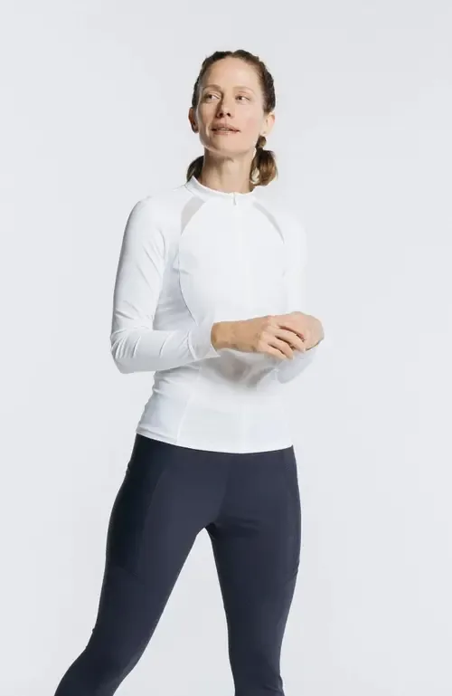 Pickleball Volley Zip Long Sleeve by AVI