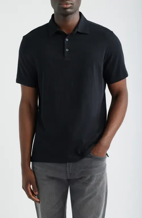 Brightwood Slub Cotton Polo by Robert Barakett