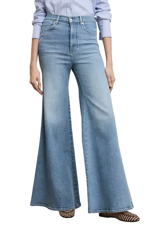 Jesse High Waist Ultra Flare Leg Jeans by Veronica Beard
