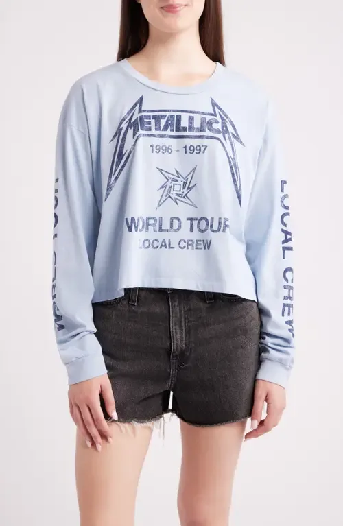 Metallica World Tour Long Sleeve Graphic Tee by Daydreamer
