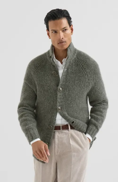 Cashmere and Silk Cardigan by Brunello Cucinelli