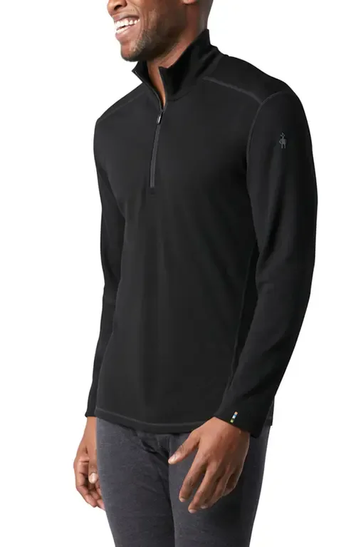 Classic Thermal Merino Base Layer Quarter Zip Pullover by Smartwool