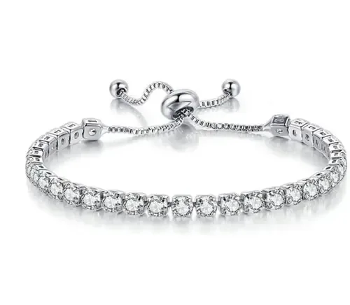 Adjustable Tennis Bracelet by Donatello Gian