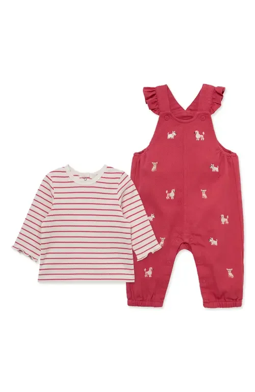 Puppies Overalls & T-Shirt Set by Little Me