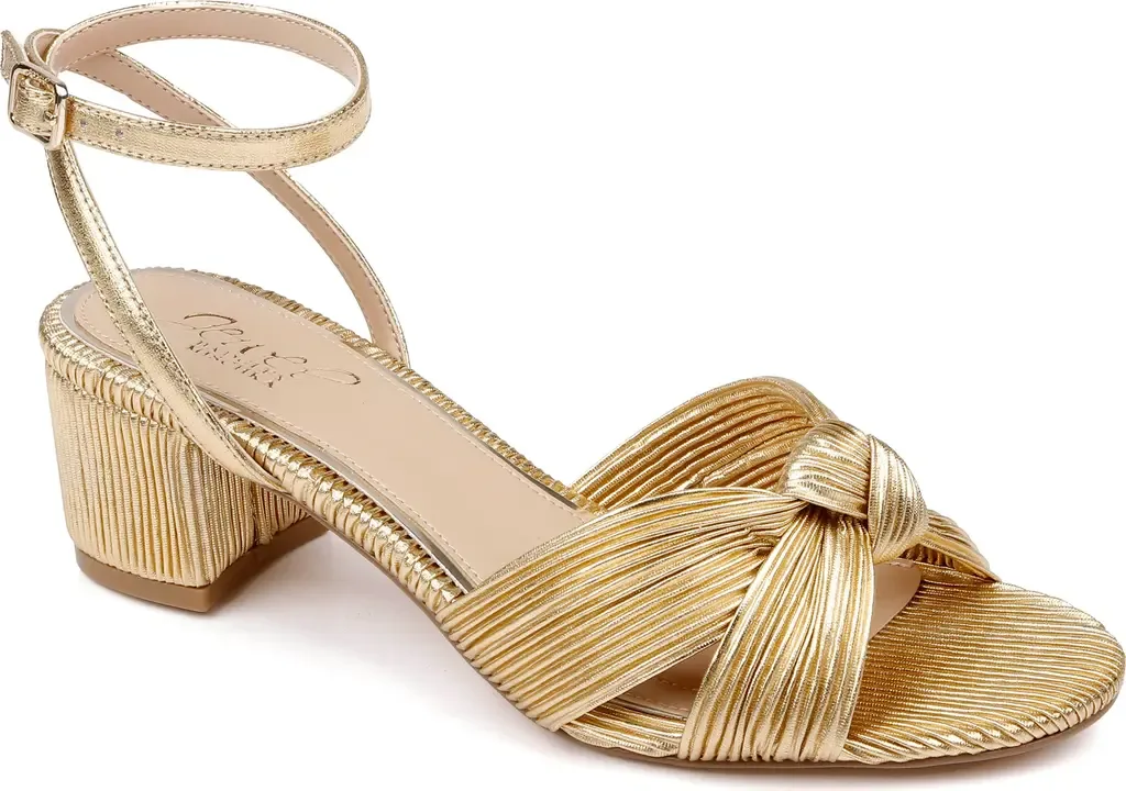 Hudson Ankle Strap Sandal by Jewel Badgley Mischka